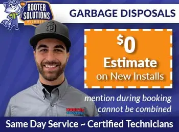 san jose garbage disposalr Rooter Solutions